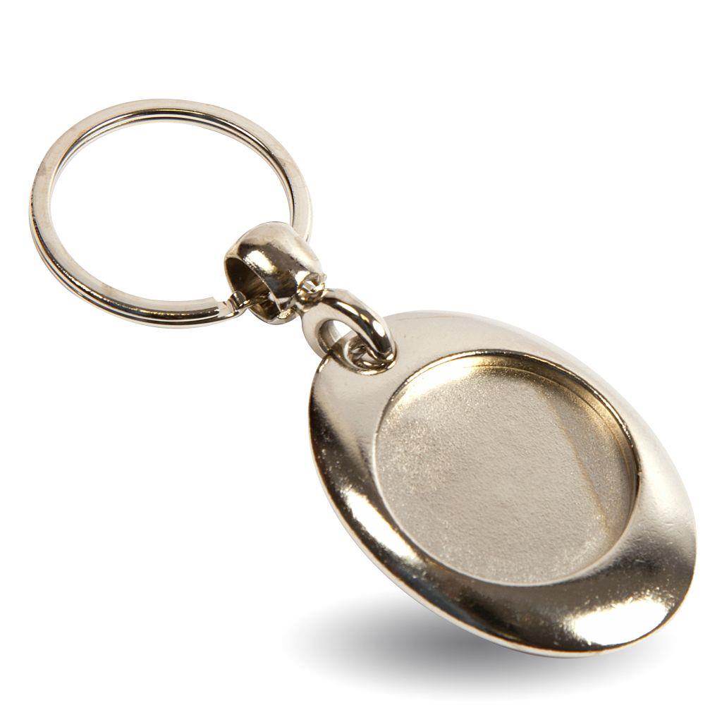Buy MP-25D Round Blank Metal Photo Insert Keyring - Insert 25mm - Pack of 10 from £12.80 Online