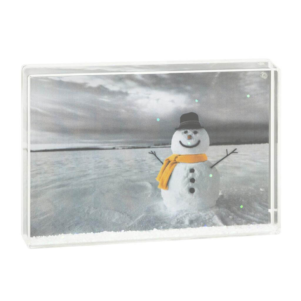 Buy Blank Snow Frame Photo Block Insert 152 x 102mm (6 x 4 inch) - Pack of 6 from £49.56 Online