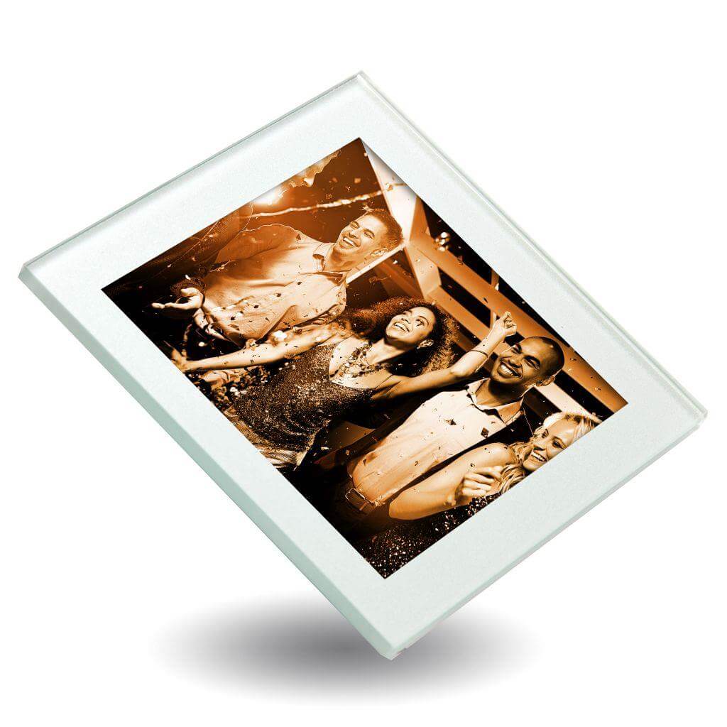 Buy Square Blank Glass Photo Insert Coaster - 80 x 80mm - Pack of 5 from £17.55 Online