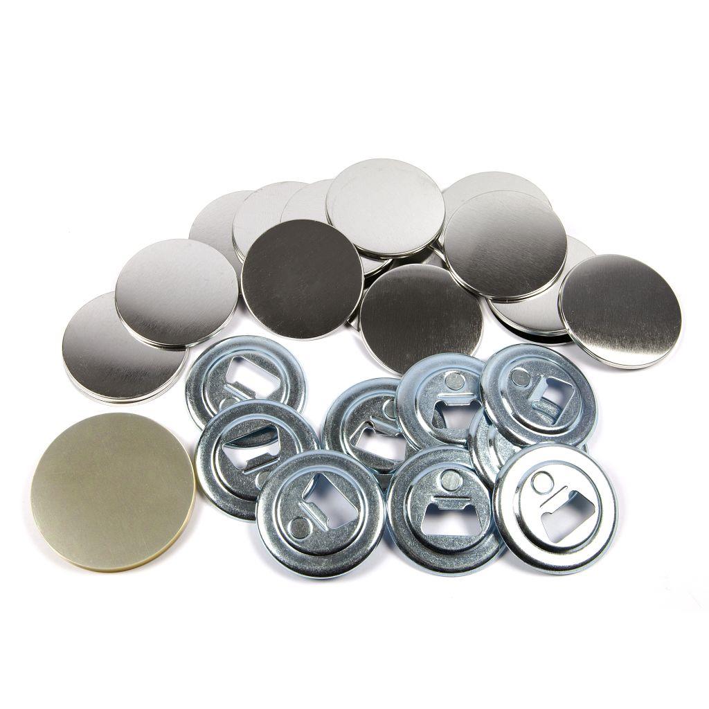Buy 59mm Round G Series Magnetic Bottle Opener Button Badge Components - Pack of 100 from £61.00 Online