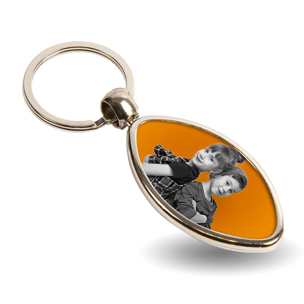 Buy MRB Rugby Shaped Oval Blank Metal Photo Insert Keyring - 33 x 24mm - Pack of 10 from £12.80 Online