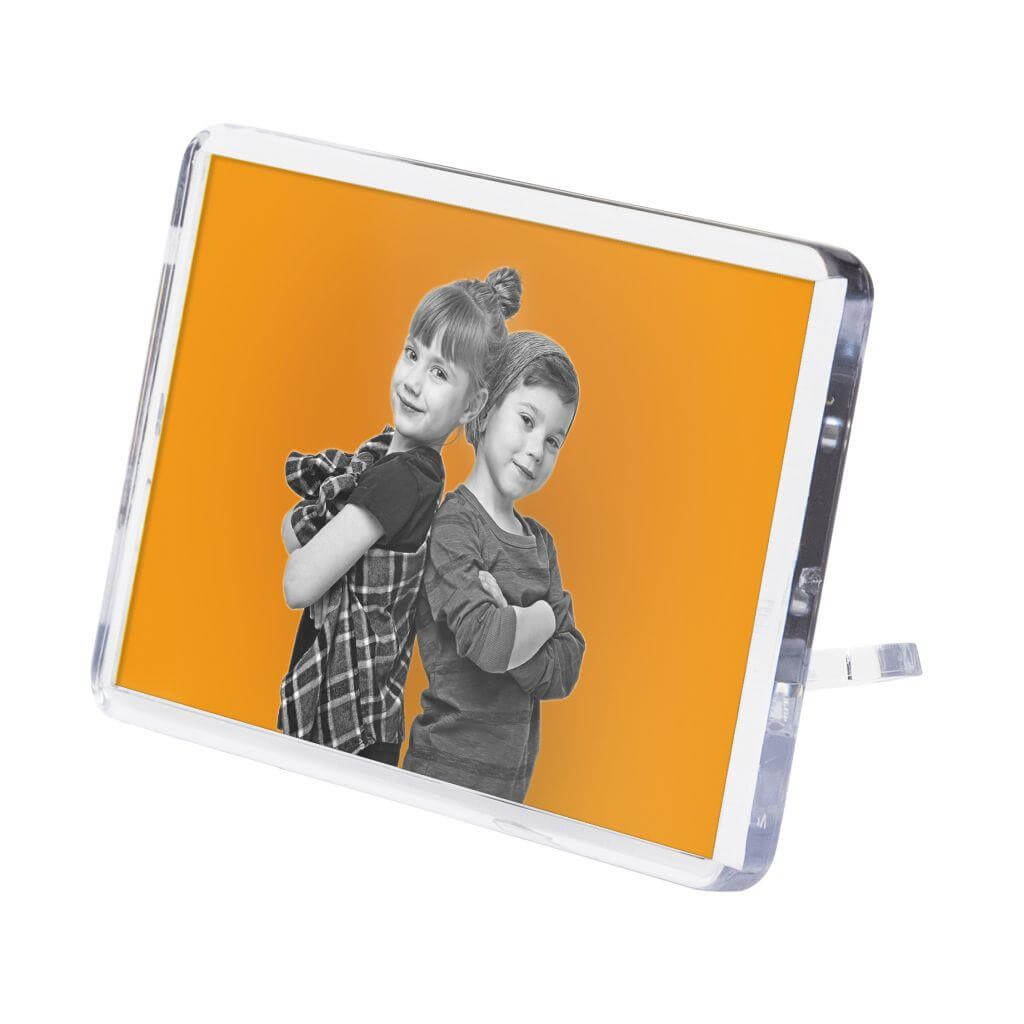 Buy 70 x 45mm Rectangular FZ02 Blank Plastic Photo Insert Fridge Magnet Photo Frame - Pack of 50 from £23.25 Online
