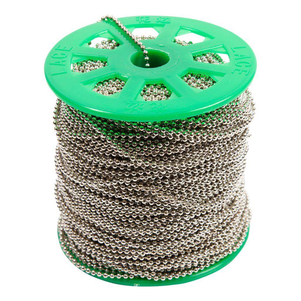 Buy 100 Metre Spool Round 2.4mm Ball Chain from £69.00 Online
