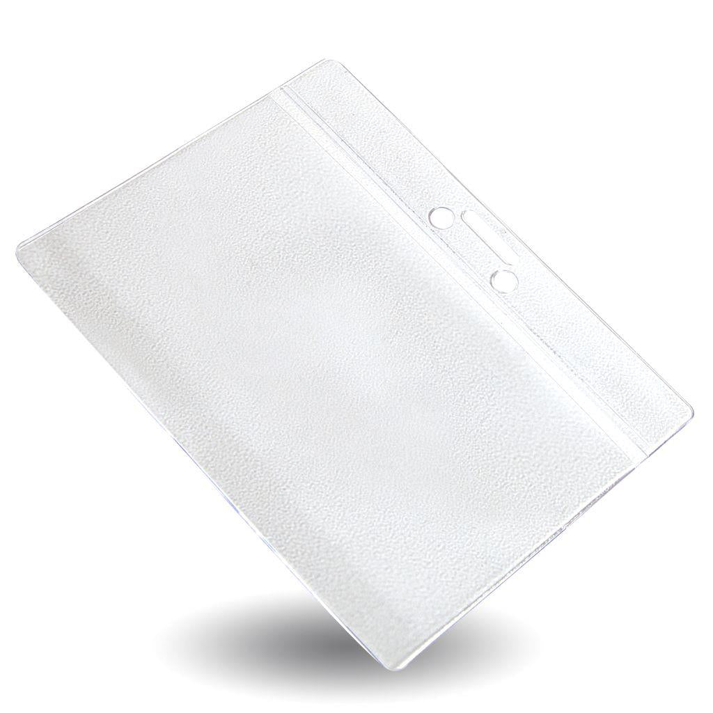 Buy 101 x 63mm Clear PVC ID Badge Wallet - Pack of 50 from £12.85 Online