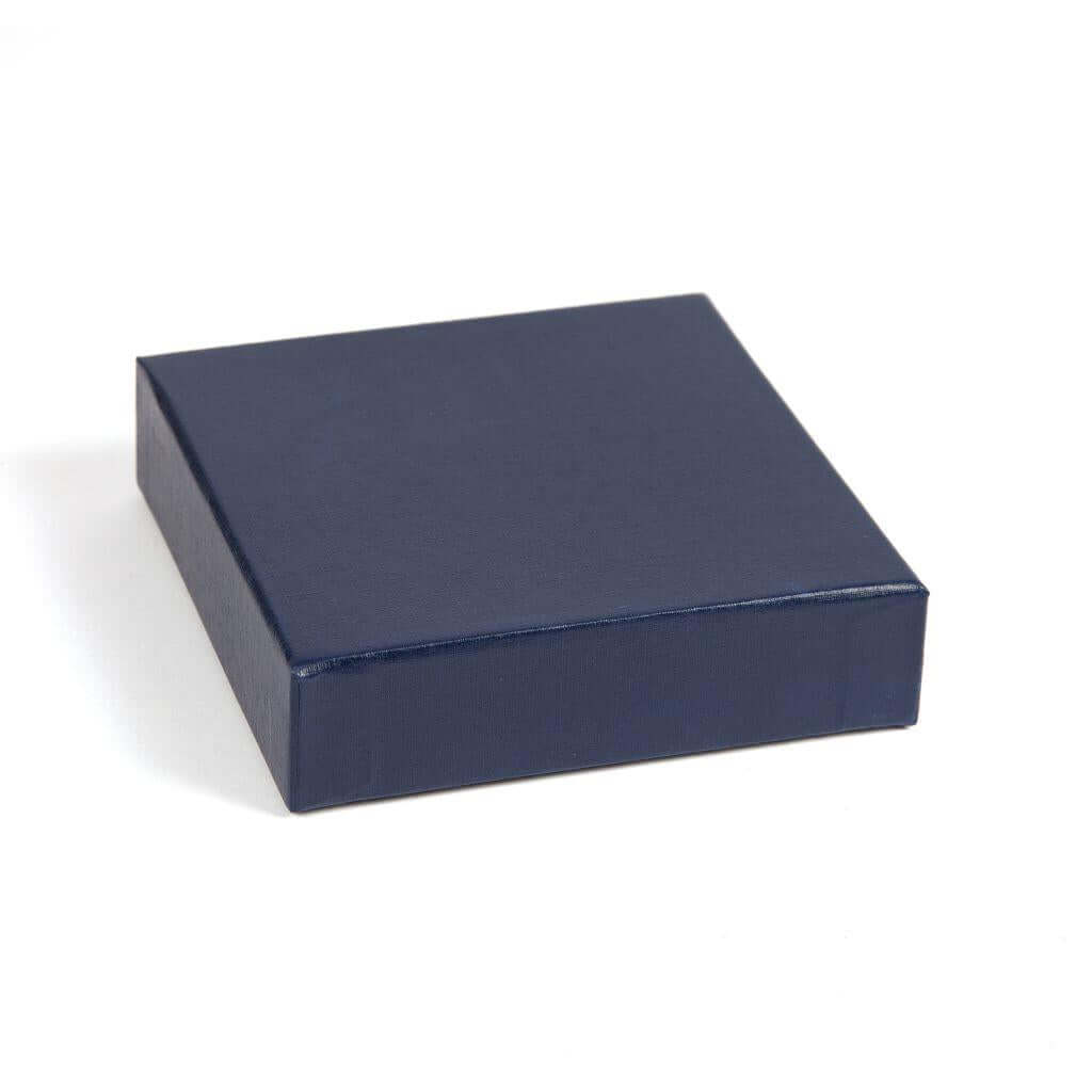 Buy 93 x 93 x 27mm Quality Gift Box - Textured Blue - Pack of 6 from £7.08 Online