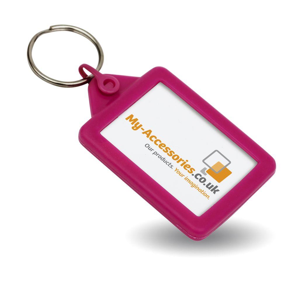 Premium Black Soft Touch Keyrings 45x35mm (Pack of 50) – My Accessories