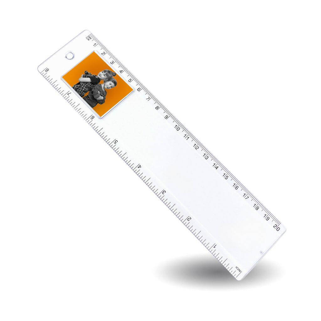 Buy Blank 8 inch Ruler Photo Insert 40 x 30mm - Pack of 10 from £9.00 Online