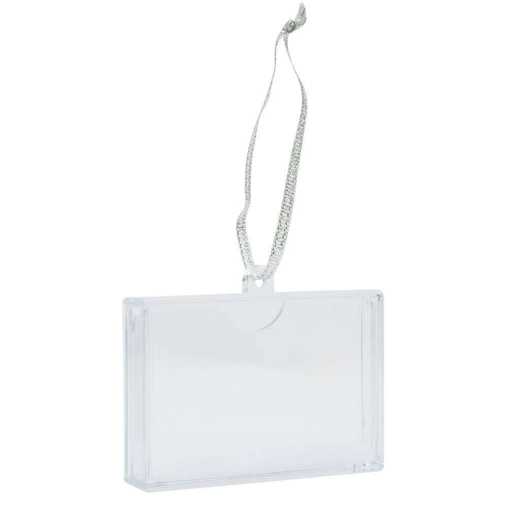 Buy L4 Blank Insert Photo Snow Frame with Hanger - 70 x 45mm (2.7 x 1.7 inch) - Pack of 6 from £21.06 Online