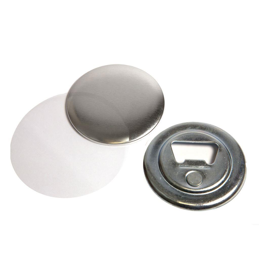 Buy 59mm Round G Series Magnetic Bottle Opener Button Badge Components - Pack of 100 from £61.00 Online
