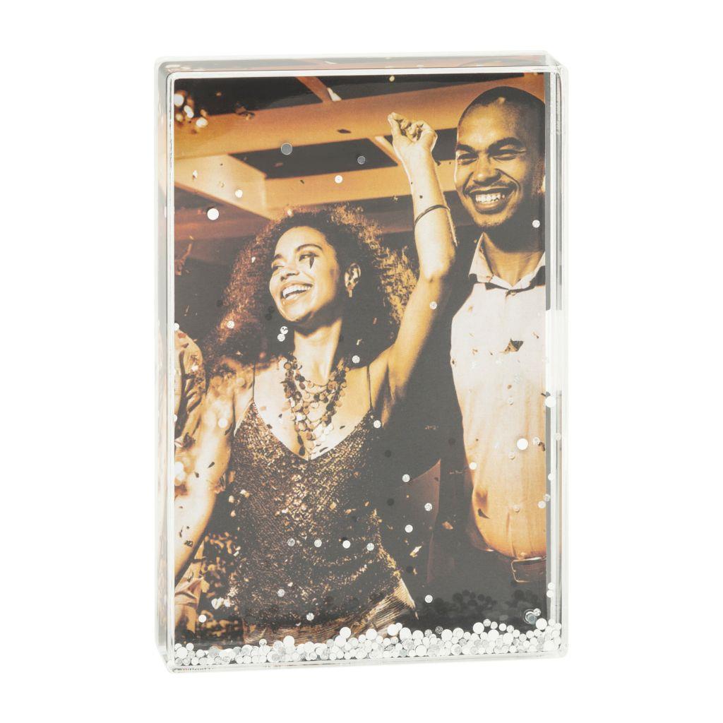 Blank Glitter Photo Block Frame Insert 152 x 102mm (6 x 4 inch) - Pack of 6 online uk