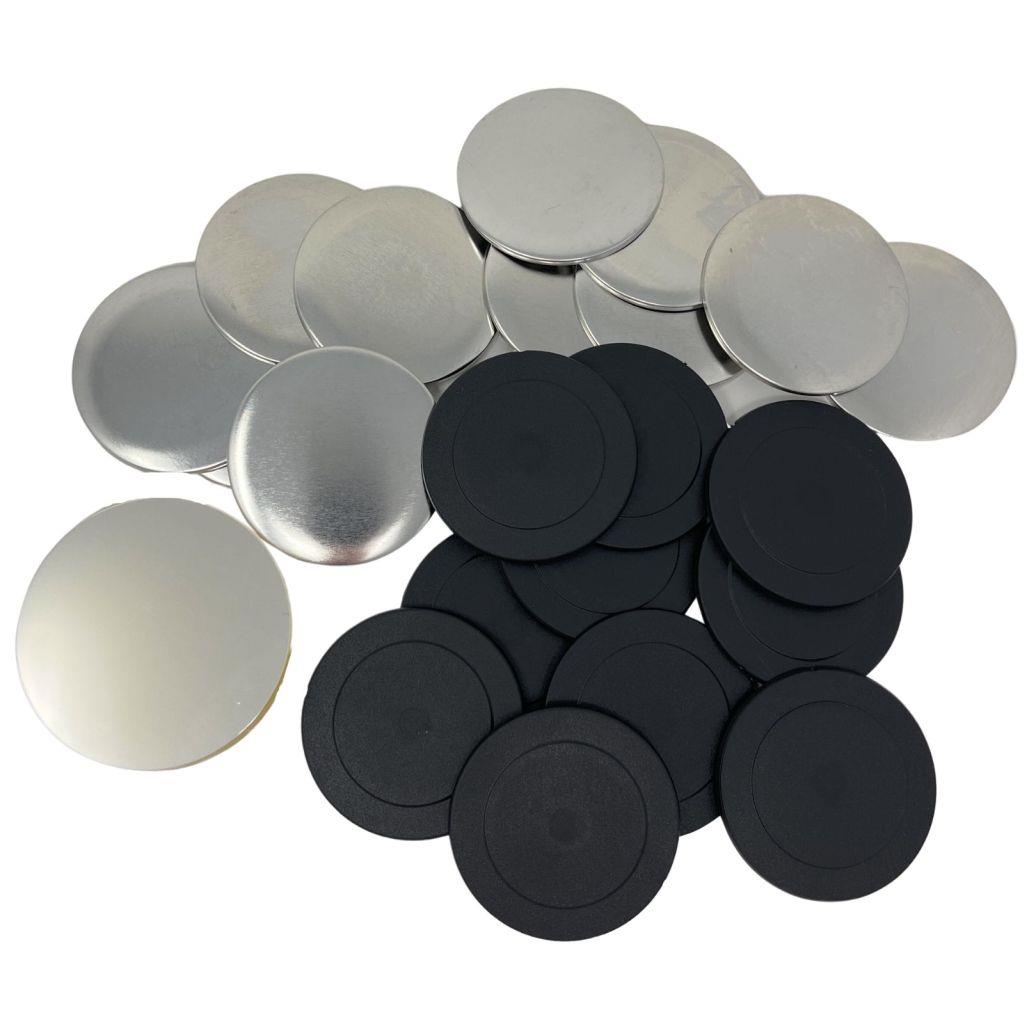 Buy 75mm Round G Series Magnetic Button Badge Components - Pack of 100 from £56.84 Online