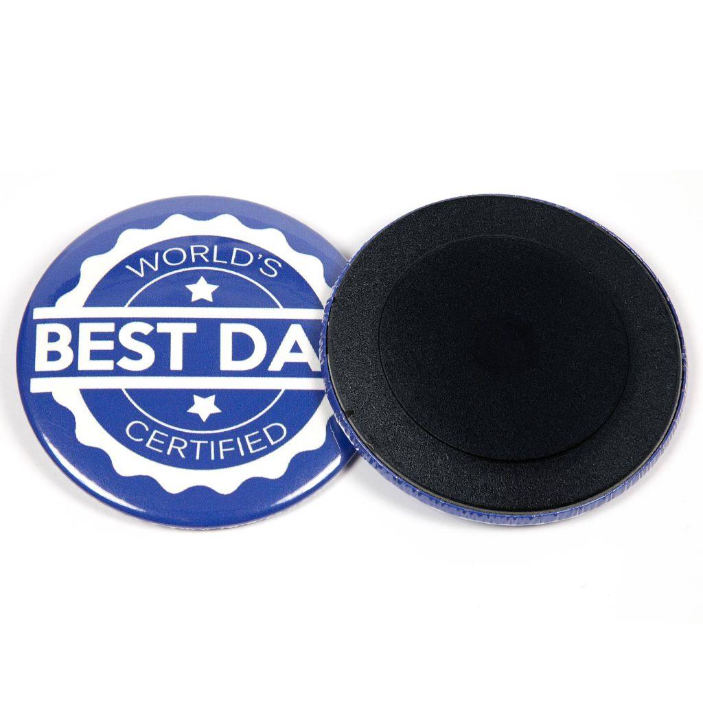 Buy 75mm Round G Series Magnetic Button Badge Components - Pack of 100 from £56.84 Online