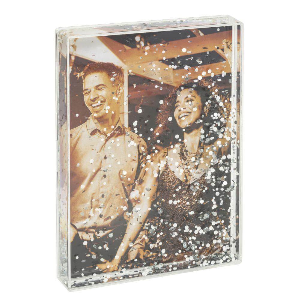Buy Blank Glitter Photo Block Frame Insert 178 x 127mm (7 x 5 inch) - Pack of 6 from £58.80 Online