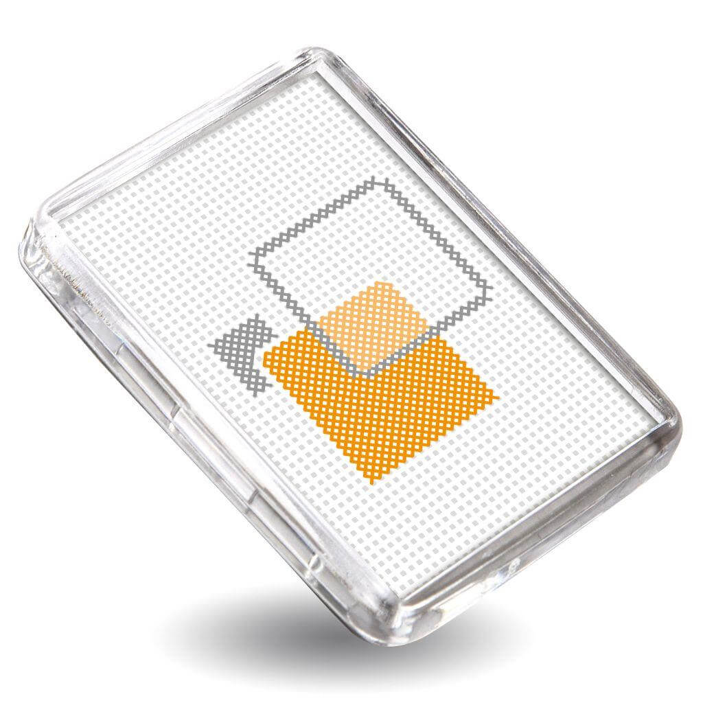 Buy 50 x 35mm Blank Plastic Cross Stitch Pin Badge - Pack of 50 from £18.96 Online