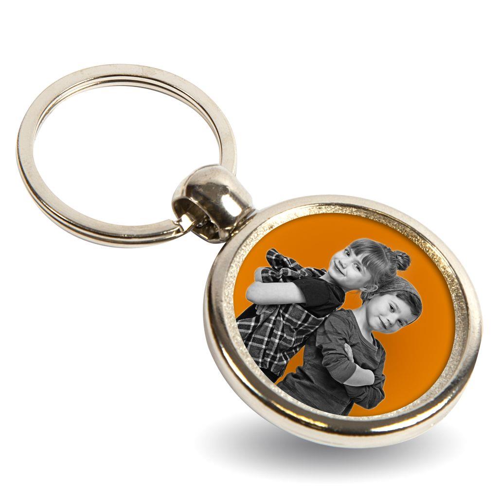 Buy MGF Golf Round Blank Metal Photo Insert Keyring - 30mm - Pack of 10 from £12.80 Online