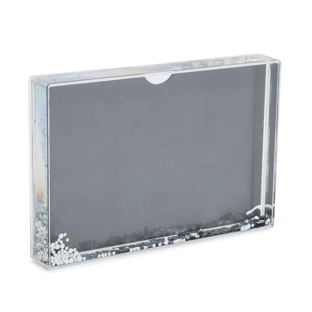 Blank Glitter Photo Block Frame Insert 152 x 102mm (6 x 4 inch) - Pack of 6 online uk