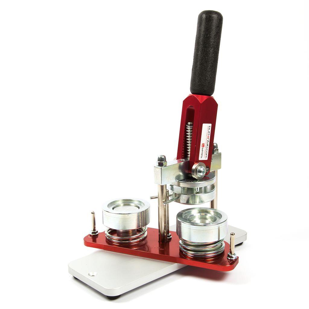 38mm Round G Series Button Pin Badge Machine - Including 100 Free Pin Back Components online uk