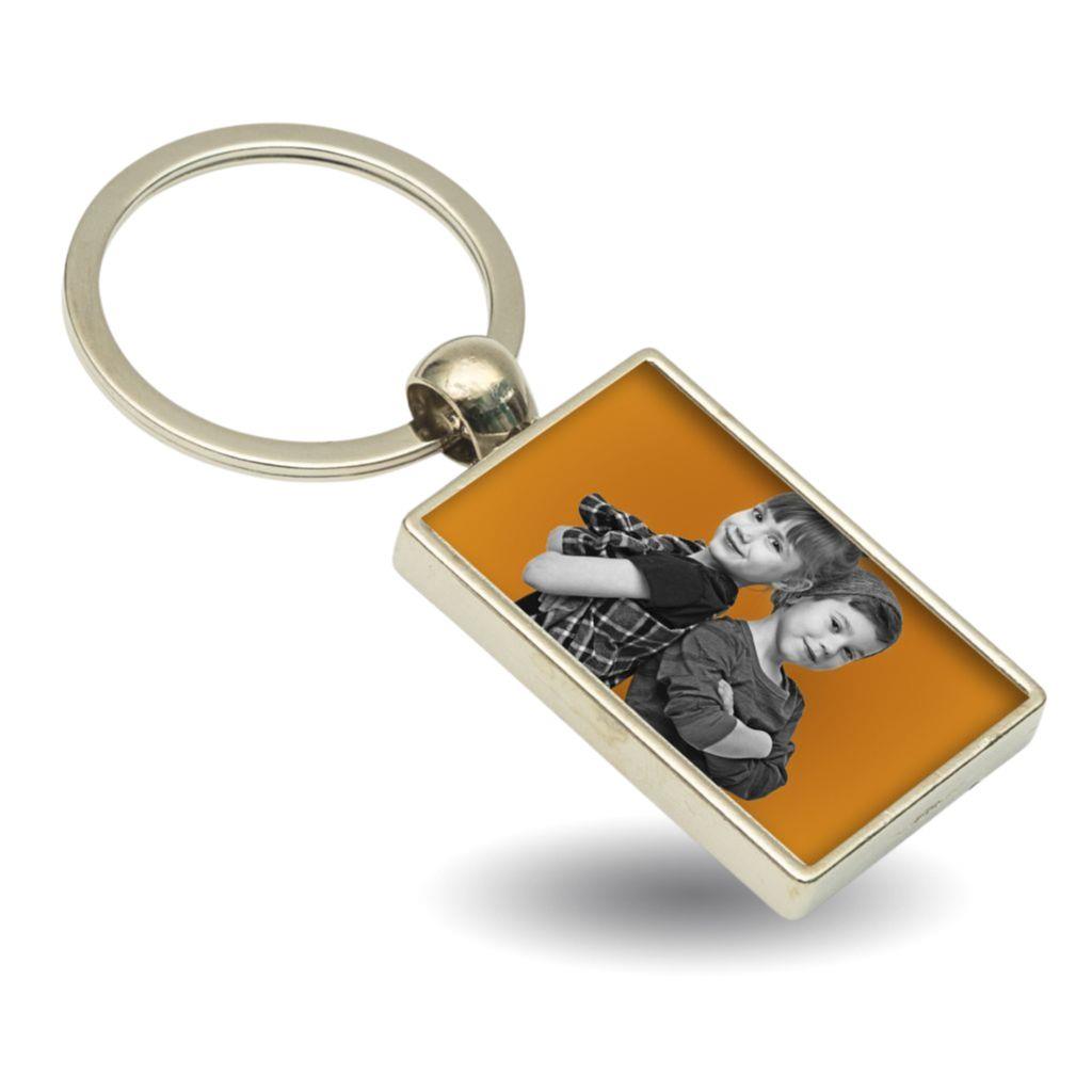 Slimline Metal Photo Keyrings 40x25mm – My Accessories