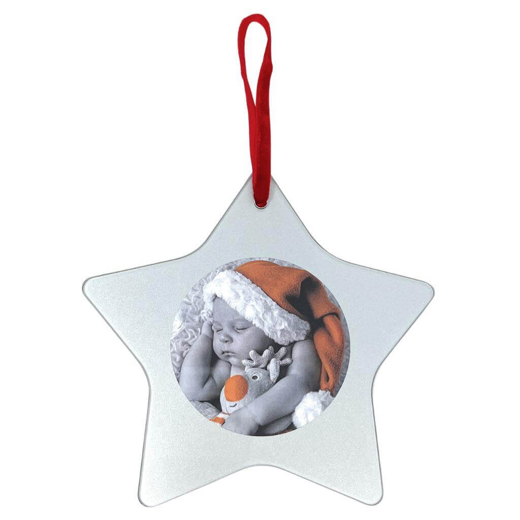 Buy 80mm Star Glass Ornament - Pack of 6 from £31.20 Online