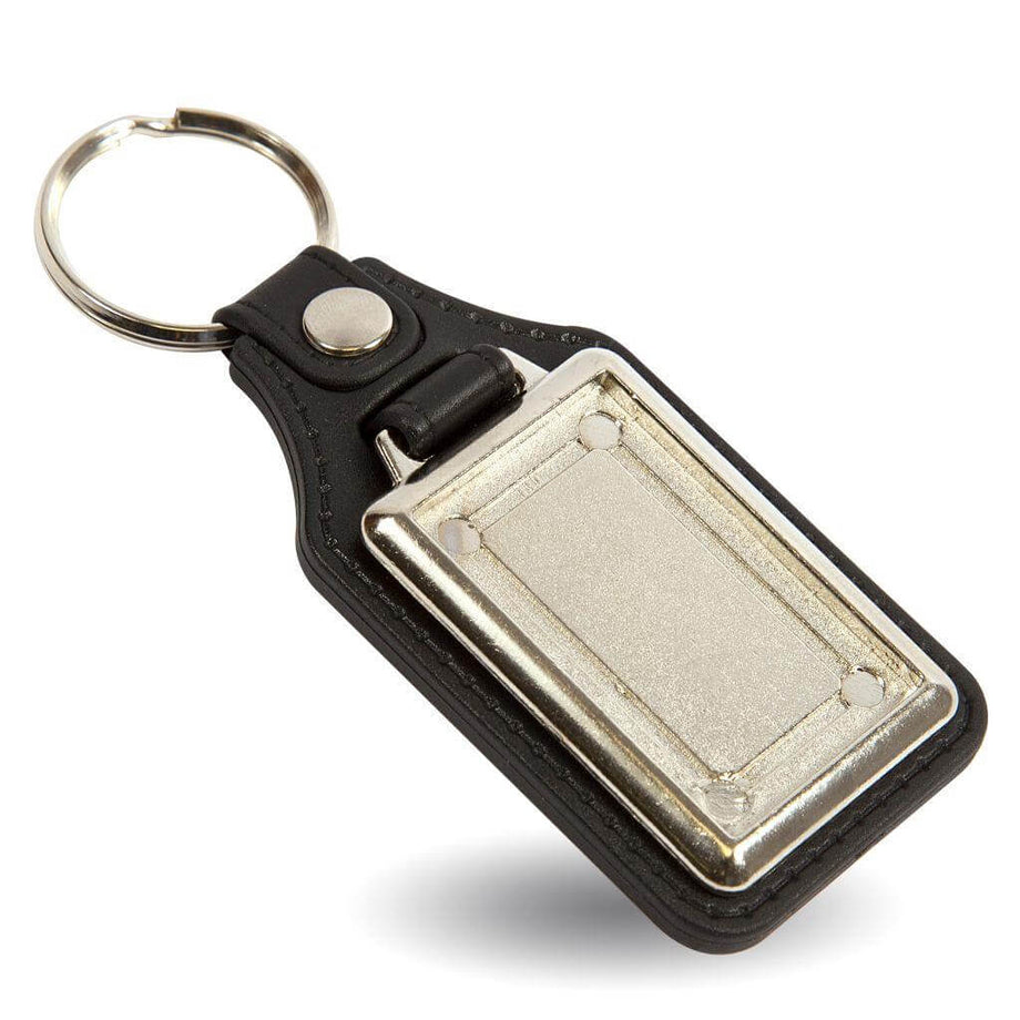 MD40 Luxury PU Leather Keyrings 40x25mm (Pack of 10) – My Accessories