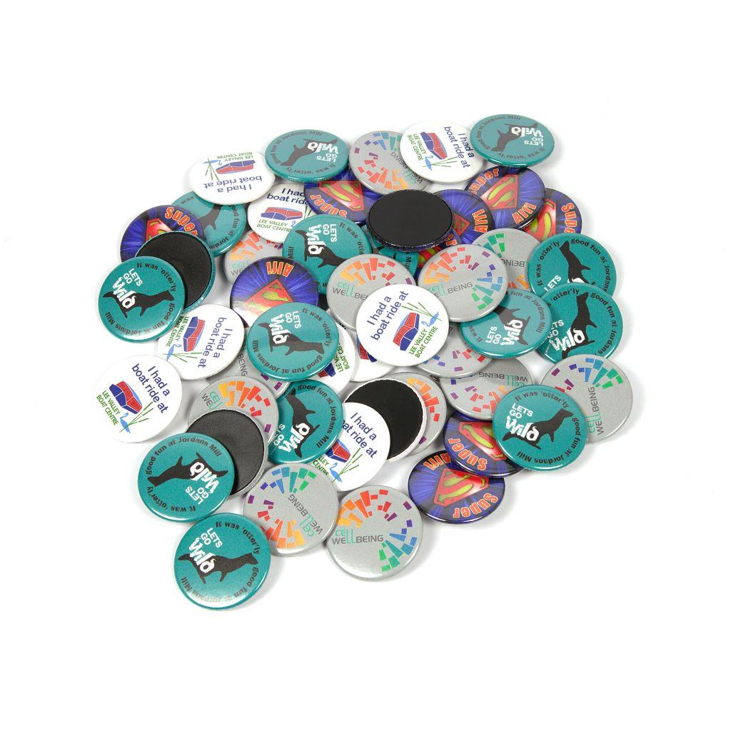 Buy 38mm Round G Series Magnetic Button Badge Components - Pack of 100 from £28.69 Online