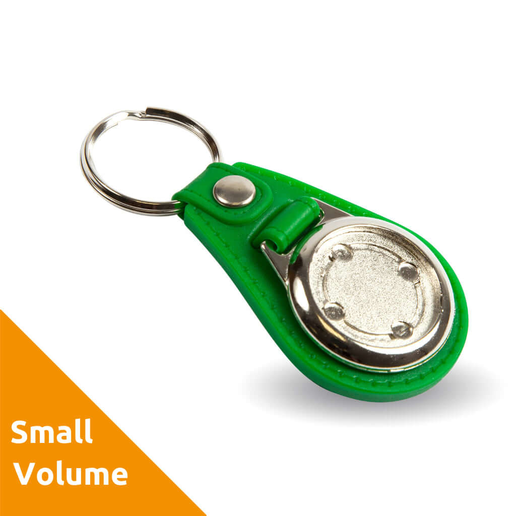 Buy Small Volume - 25mm Blank Medallion Photo Insert Keyring from £1.50 Online