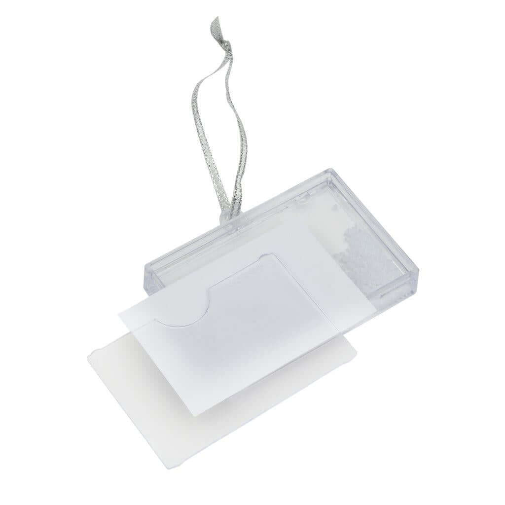 Buy L4 Blank Insert Photo Snow Frame with Hanger - 70 x 45mm (2.7 x 1.7 inch) - Pack of 6 from £21.06 Online