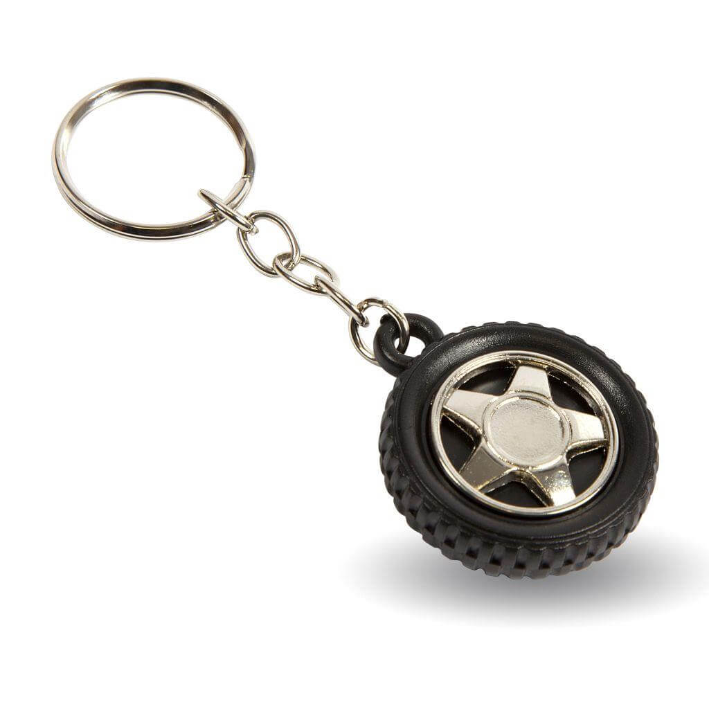 Buy R25 Round Blank Plastic Photo Insert Wheel Tyre Keyring - 25mm - Pack of 10 from £9.40 Online