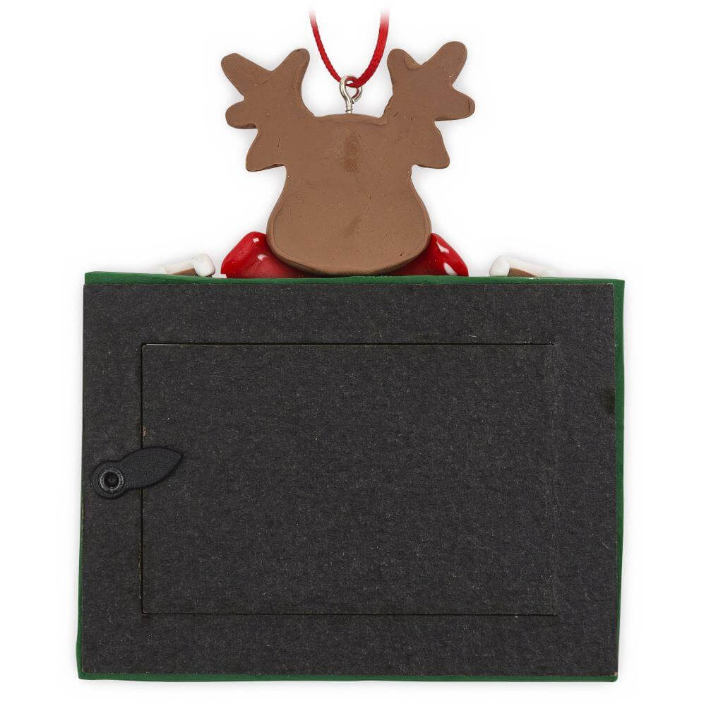 Buy 70 x 45mm Blank Reindeer Christmas Tree Ornament - Pack of 6 from £14.70 Online