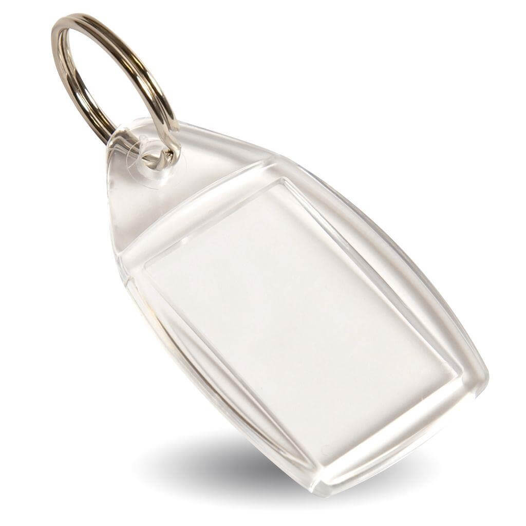 Buy P5 Individually Bagged Blank Keyring Insert - 35 x 24mm - Pack of 10 from £2.80 Online