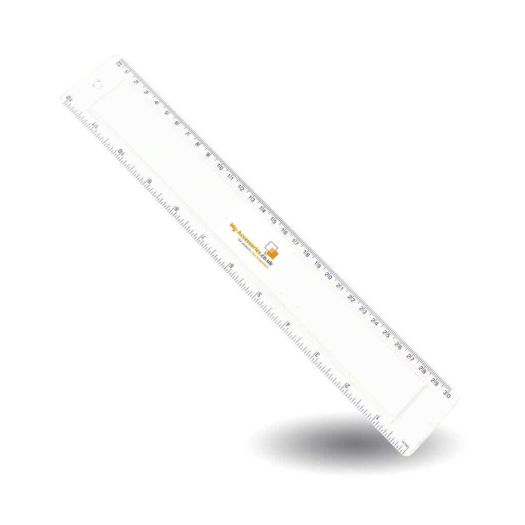 Buy Blank 12 inch Ruler Photo Insert 270 x 29mm - Pack of 10 from £11.50 Online