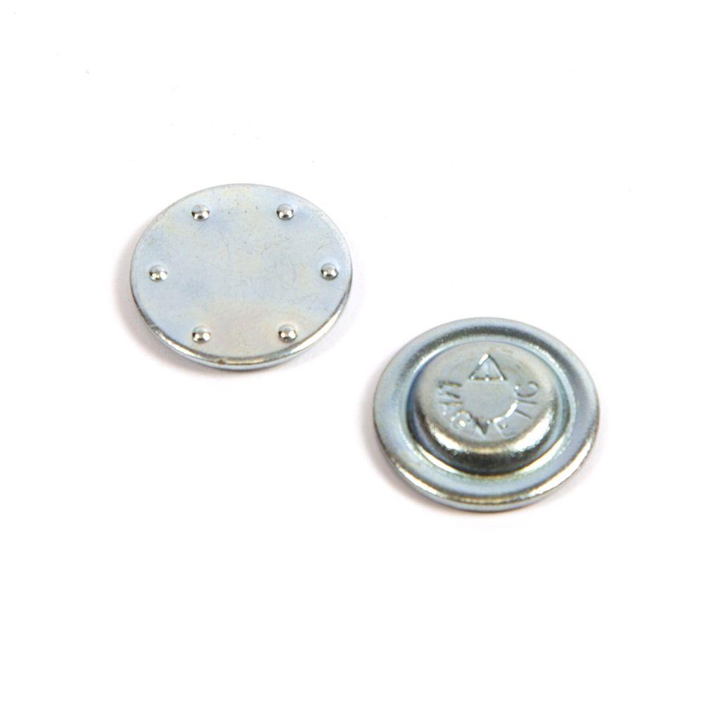 Buy 17mm Round Self Adhesive Metal Badge Magnet - Pack of 50 from £35.75 Online