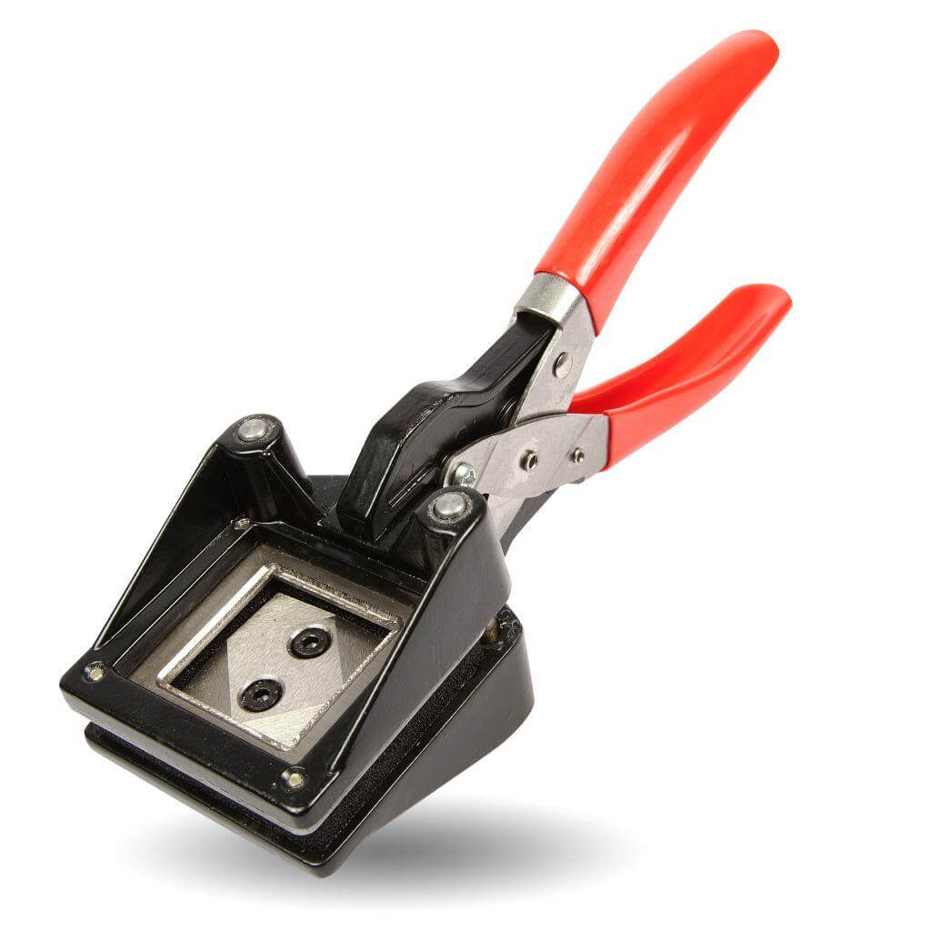 Buy 32mm Square Hand Held Photo ID Cutter Punch from £41.58 Online