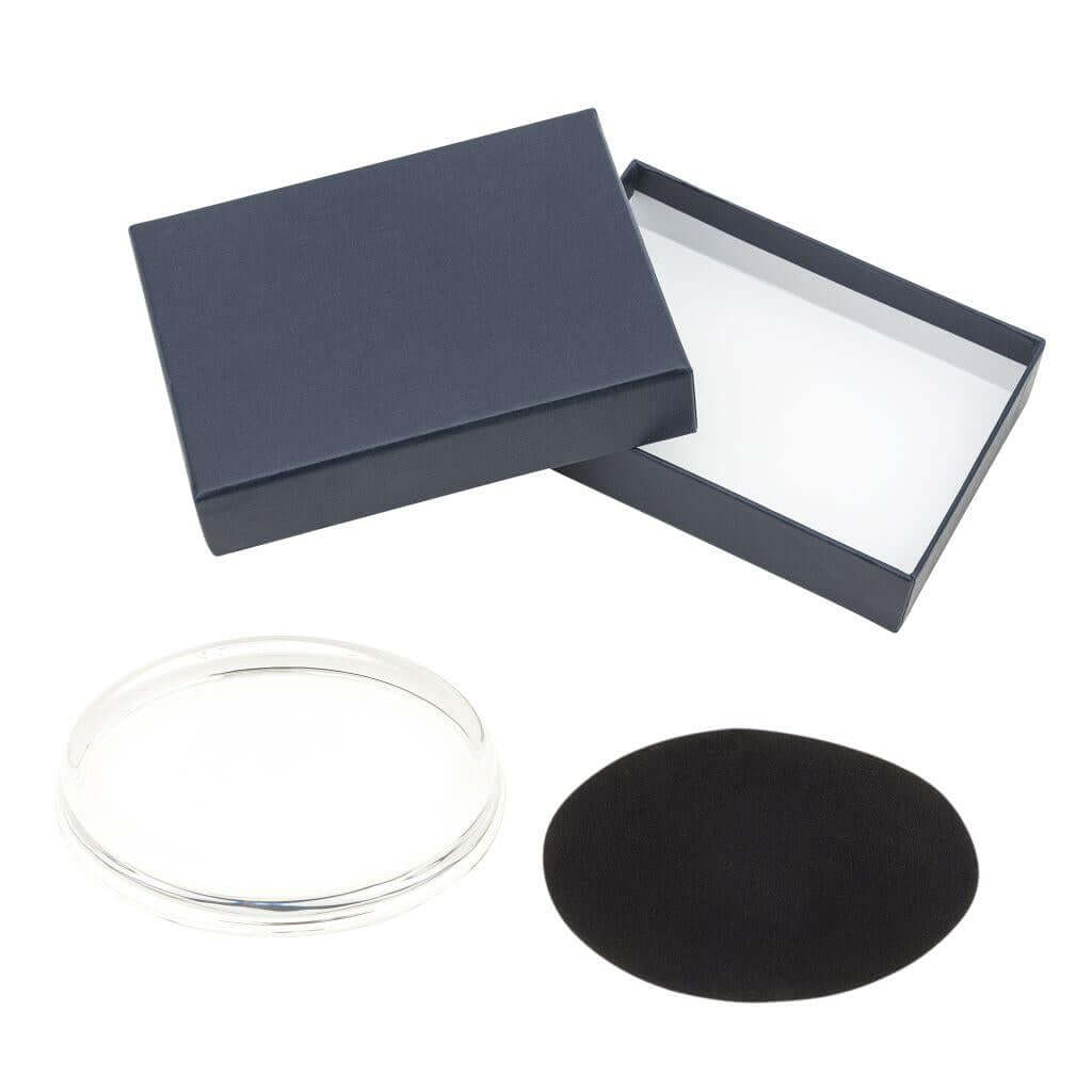 Buy Oval 100 x 70mm Glass Paperweight Kit - Insert Size 93 x 60mm - Pack of 6 from £42.72 Online