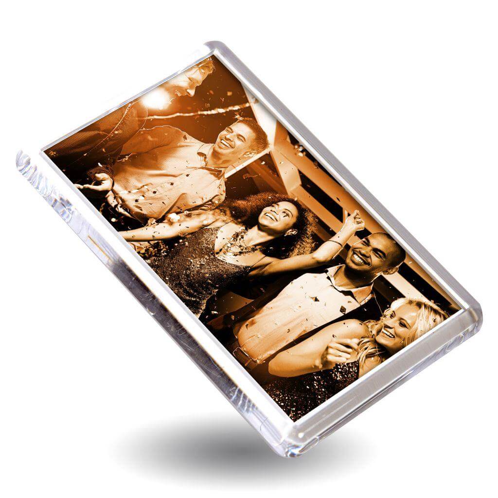 Buy L4 Rectangular Blank Plastic Photo Insert Fridge Magnet - 70 x 45mm - Pack of 50 from £18.00 Online