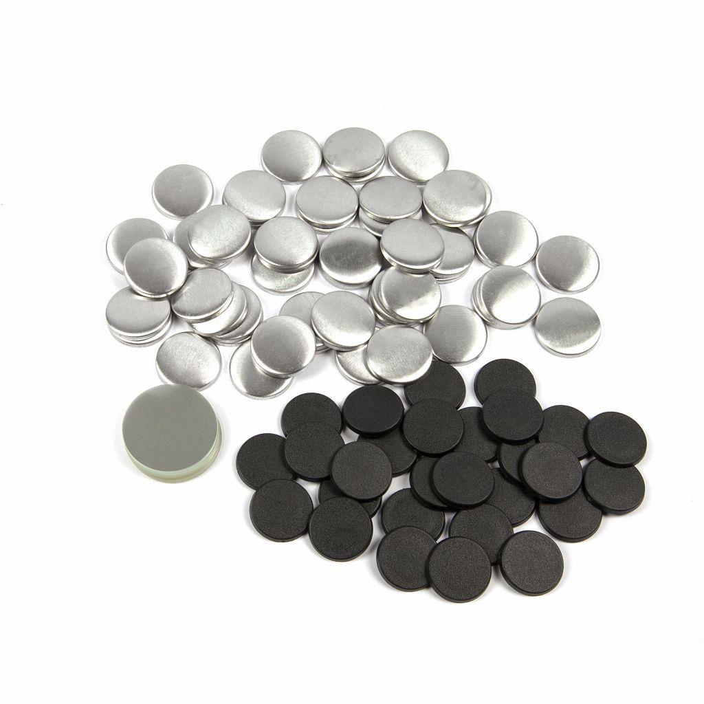 Buy 25mm Round G Series Magnetic Button Badge Components - Pack of 100 from £27.31 Online
