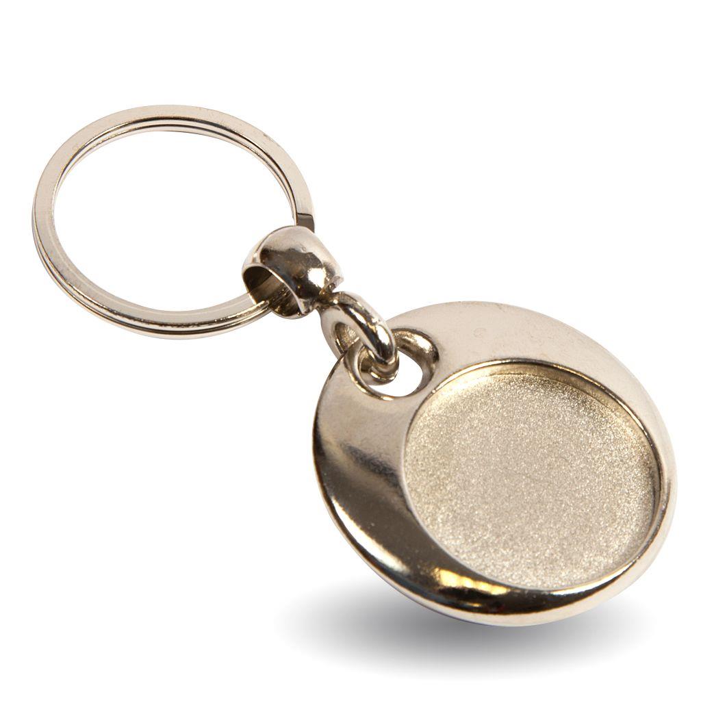 Buy MT-25D Round Blank Metal Photo Insert Keyring - 25mm - Pack of 10 from £12.80 Online