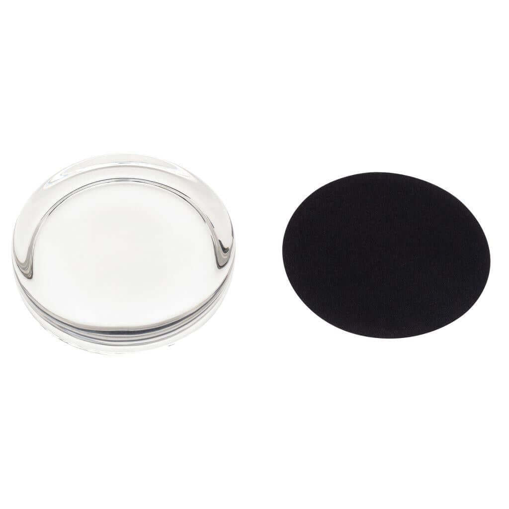 Buy Large 90mm Diameter Glass Paperweight + felt base - Insert Size 74mm - Pack of 6 from £32.10 Online