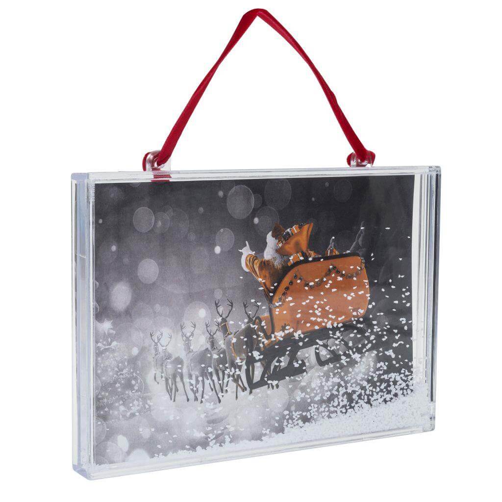 Buy Blank Hanging Snow Frame Insert 152 x 102mm (6 x 4 inch) - Pack of 6 from £44.16 Online