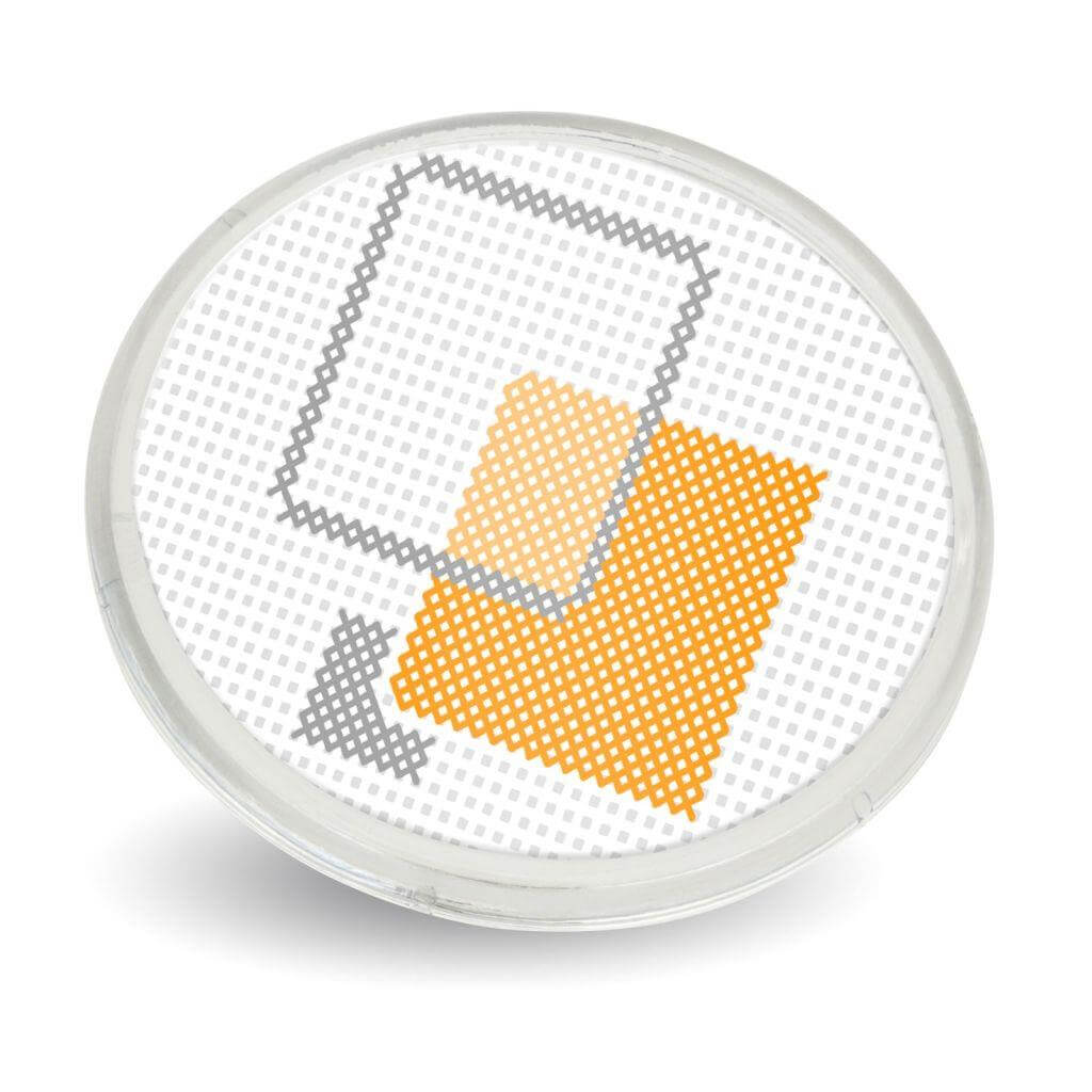 Buy Round 80mm Blank Plastic Cross Stitch Insert Coaster - Pack of 10 from £6.80 Online