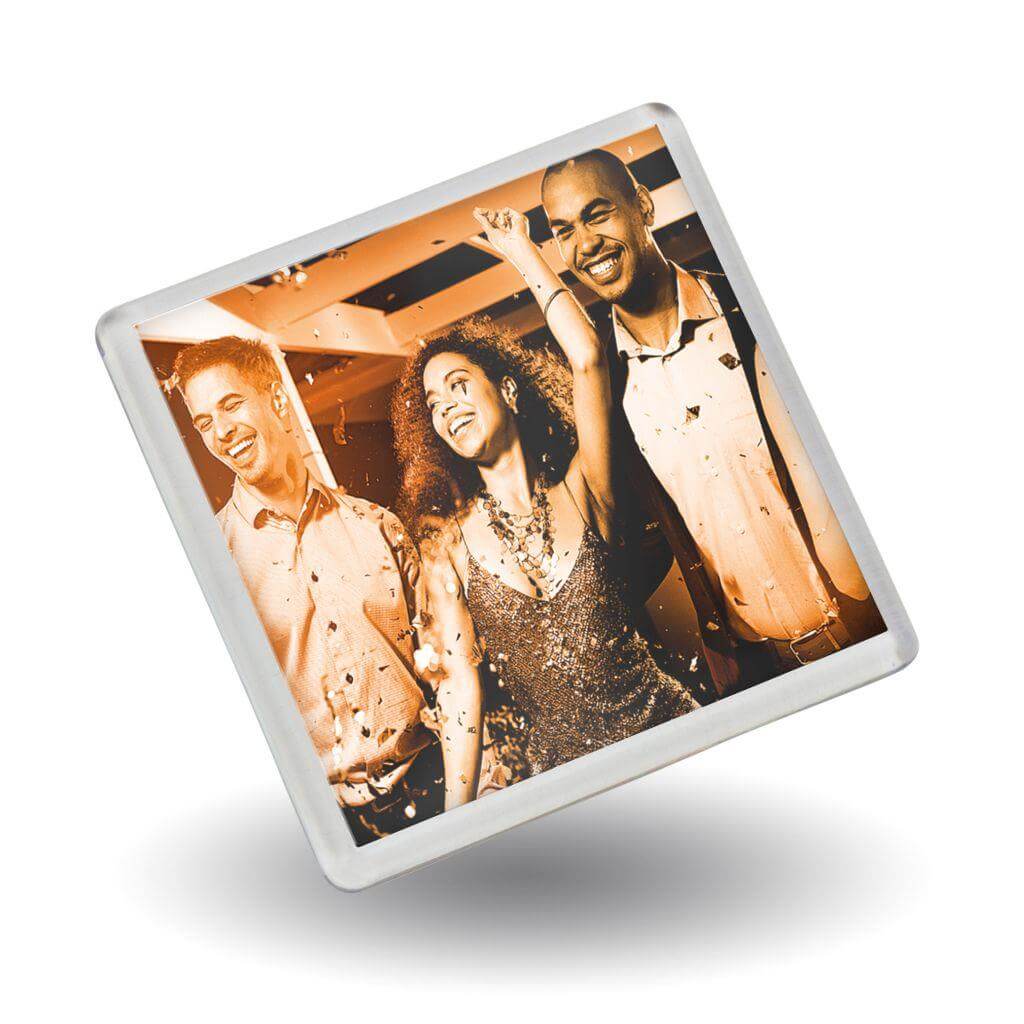 Buy Square Blank Plastic Fridge Magnet Insert - 57 x 57mm - Pack of 10 from £5.40 Online