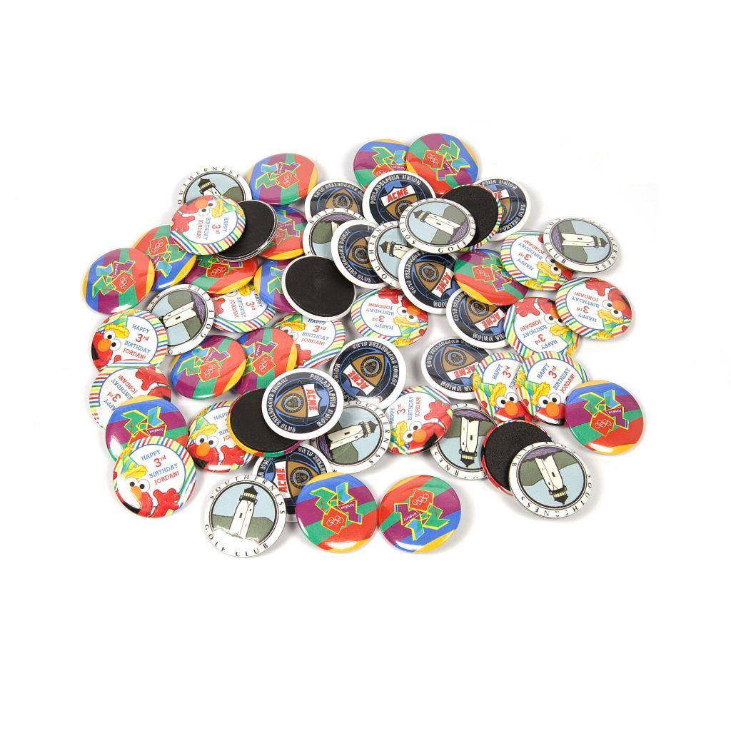 Buy 31mm Round G Series Magnetic Button Badge Components - Pack of 100 from £28.69 Online