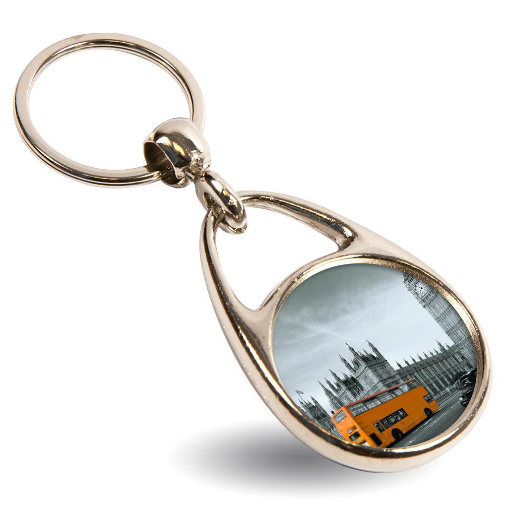 Buy MS-30D Round Blank Metal Photo Insert Keyring - 30mm - Pack of 10 from £12.80 Online