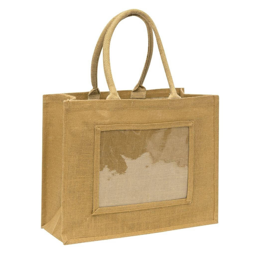 Buy Large Jute Bag Insert 254 x 203mm (10 x 8 inch) - Pack of 6 from £44.40 Online