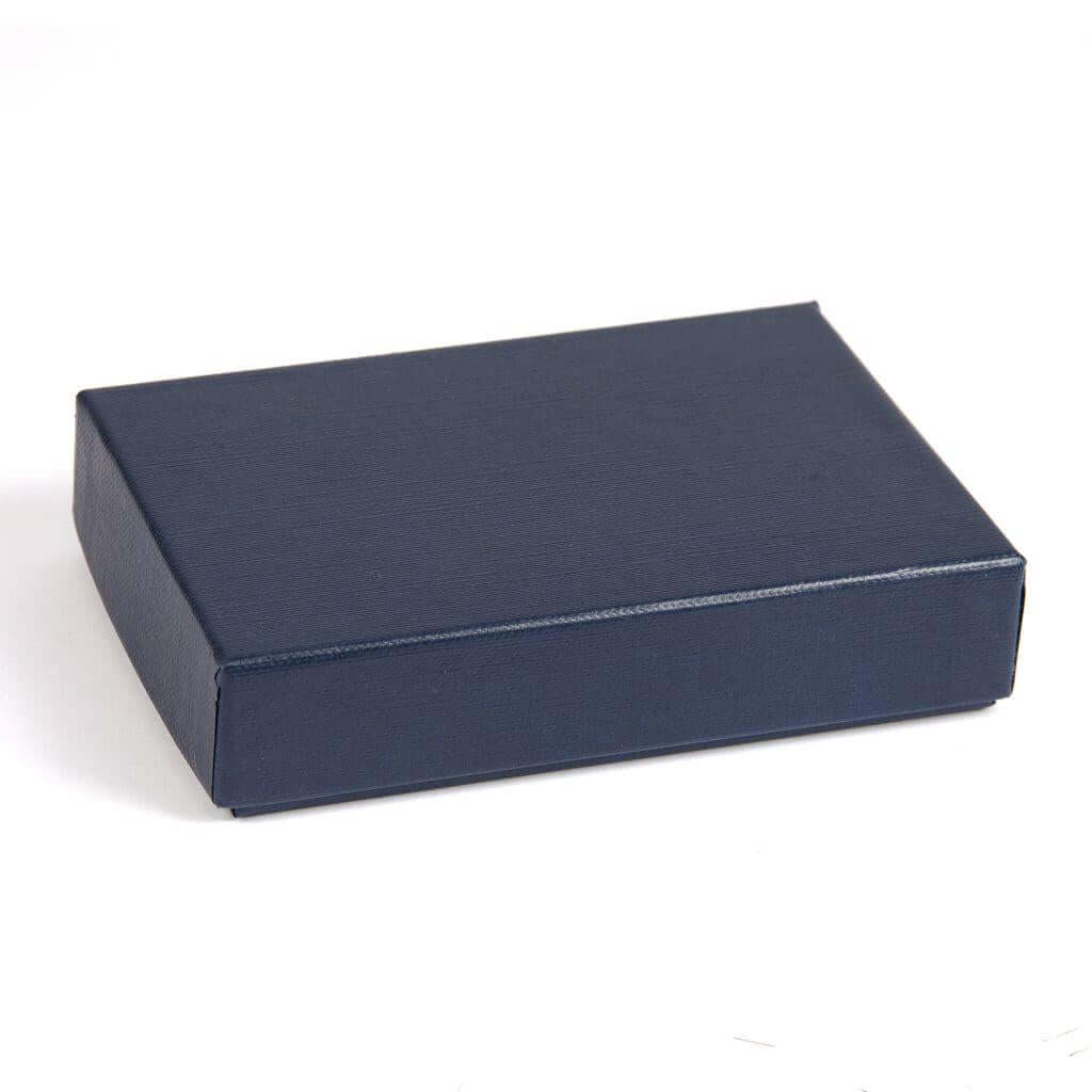 Buy 113 x 78 x 27mm Quality Gift Box - Textured Blue - Pack of 6 from £7.50 Online