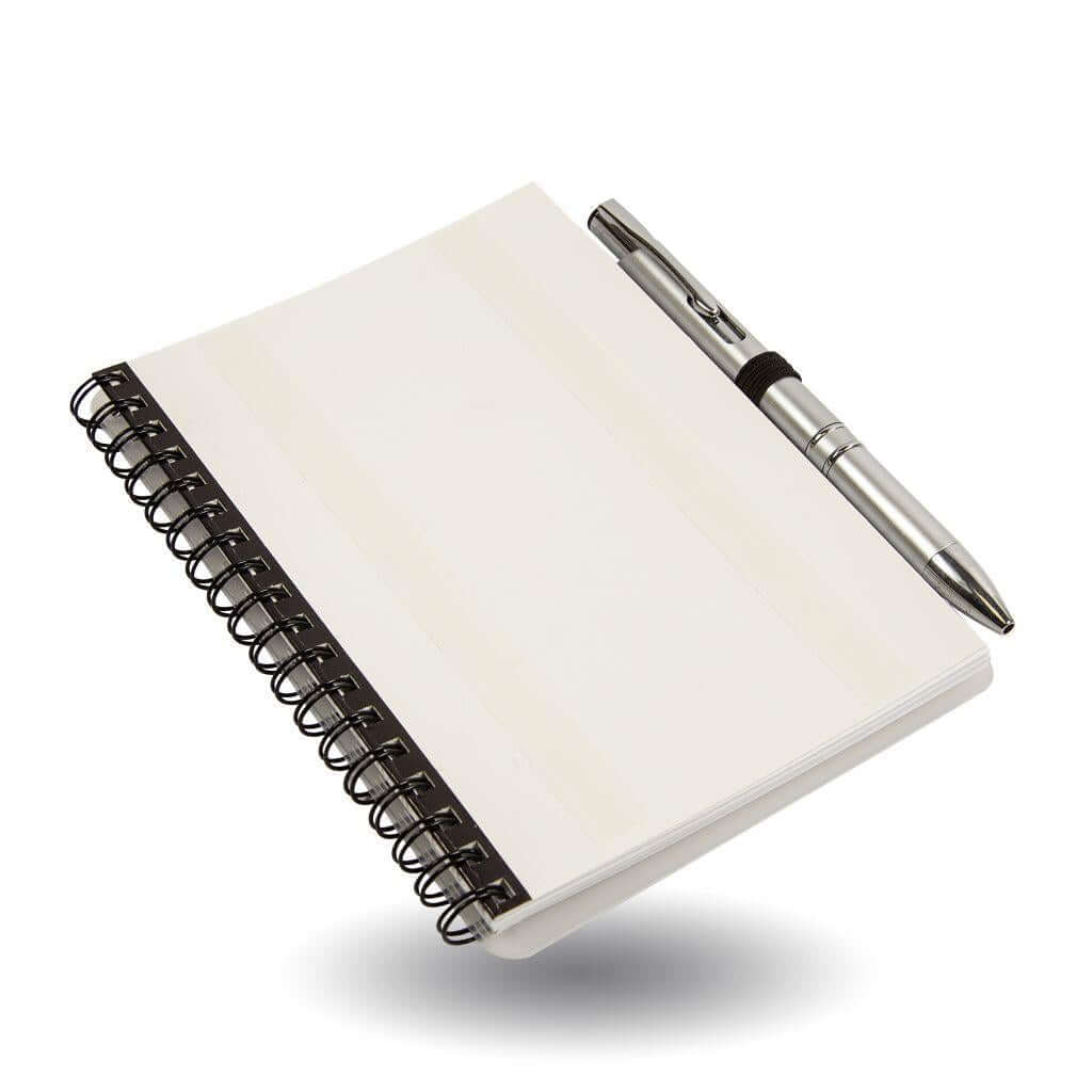 Buy Blank 152 x 102mm Note Book & Pen - Pack of 10 from £42.00 Online