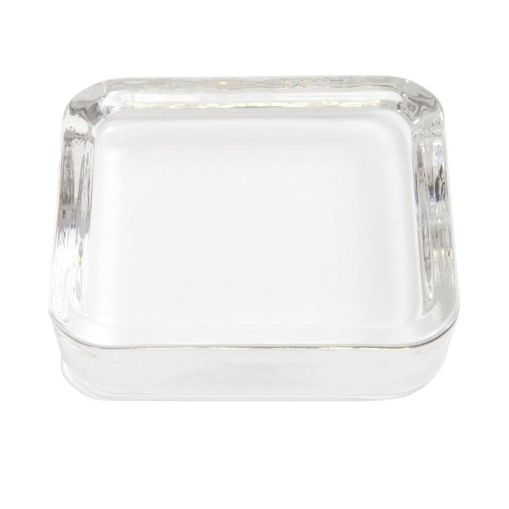 Buy Square 90 x 90mm Diameter Glass Paperweight + Felt Base - Insert Size 75 x 75mm - Pack of 6 from £35.28 Online