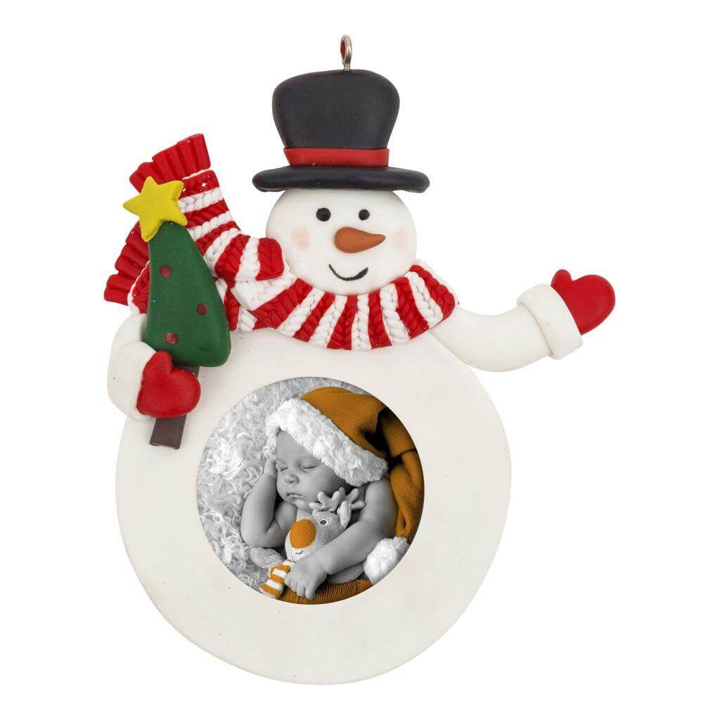 Buy Blank Snowman Christmas Tree Ornament Insert Size 41mm - Pack of 6 from £16.92 Online