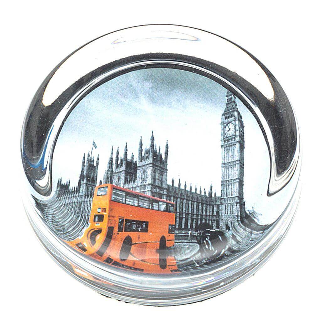 Buy Small 70mm Diameter Glass Paperweight + Felt Base - Insert Size 55mm - Pack of 6 from £28.20 Online