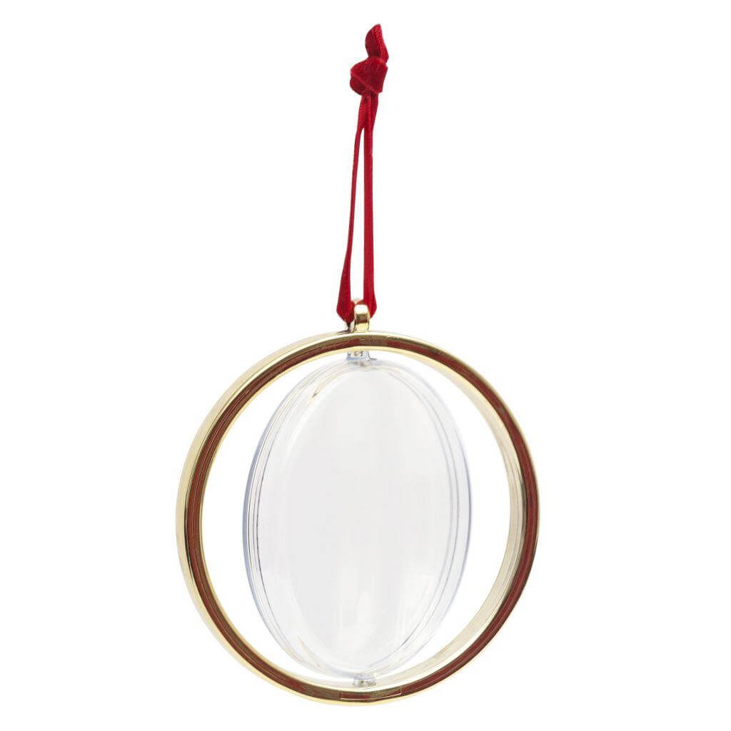 Buy Blank Metallic Spinning Bauble Insert 70mm - Pack of 6 from £21.00 Online